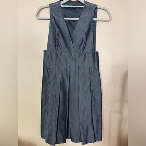 THEORY Danne women mini dress in Silence Grey -Size 4/S